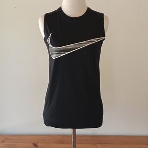 Nike Dri-Fit Swish Logo Sleeveless Tank Top